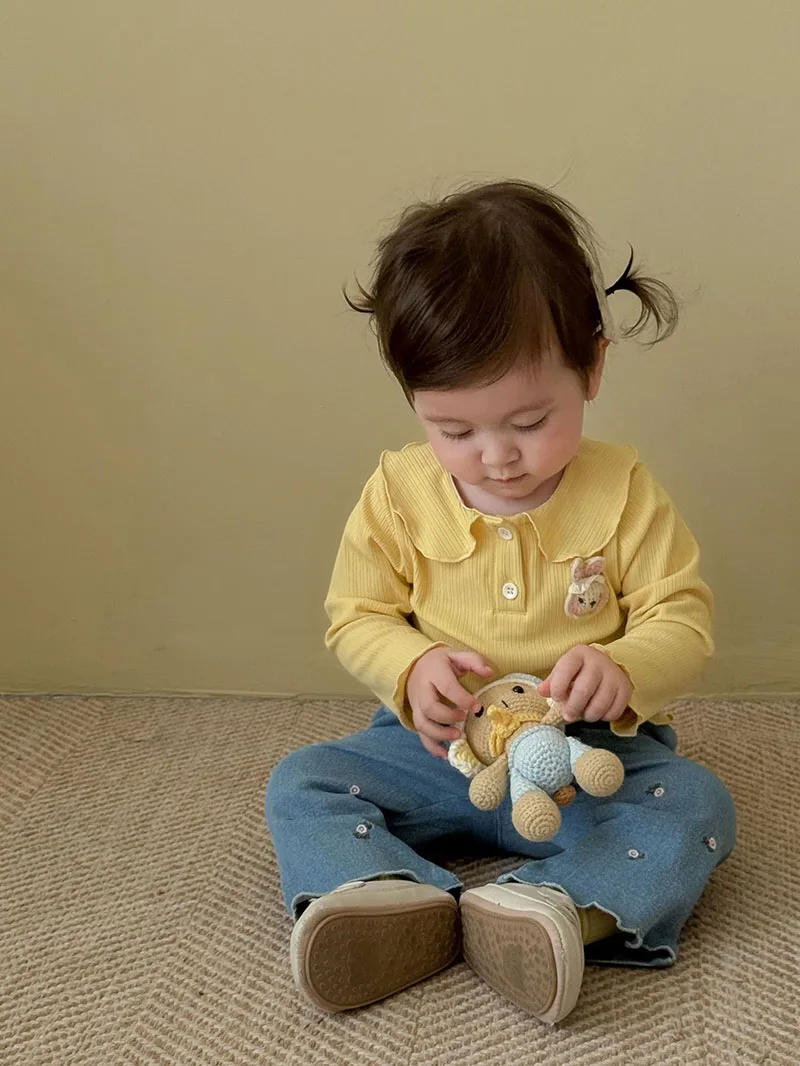 MILANCEL Camisa de otoño para niño con estampado conejito 3D - imagen 3