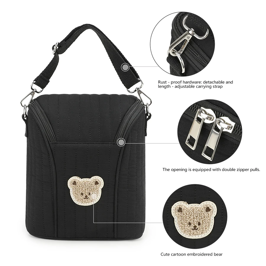 Bolsa térmica de leche materna para viaje, aislada biberón - imagen 2
