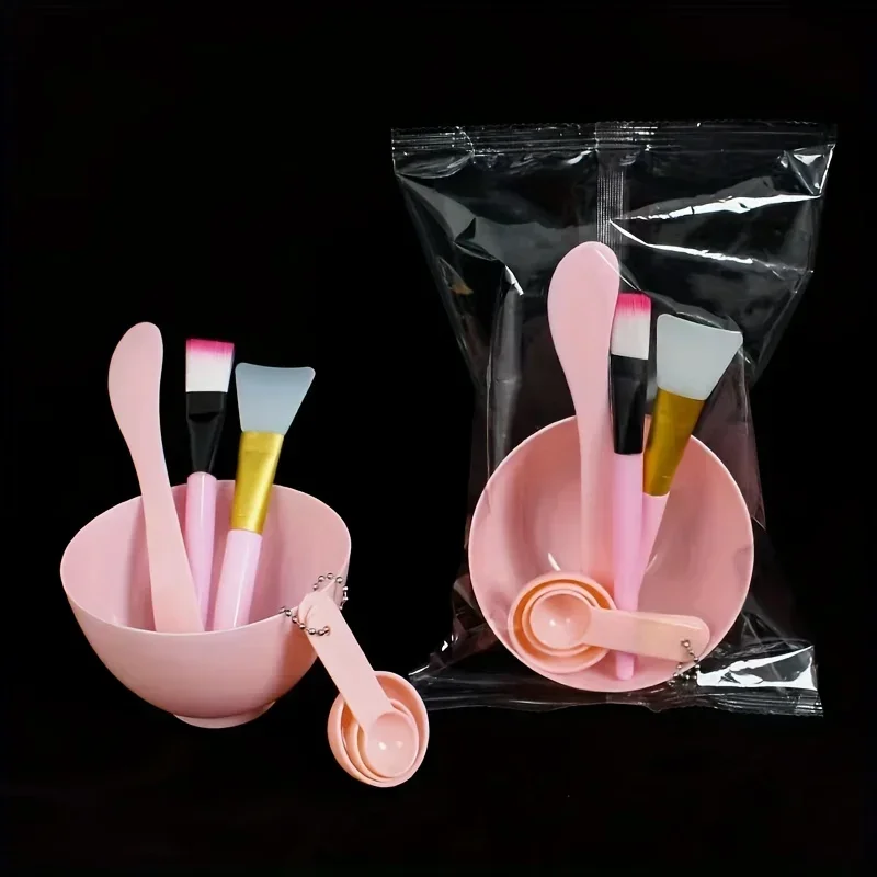 Set 7 en 1 para mascarillas: cuencos y herramientas de silicona - imagen 5