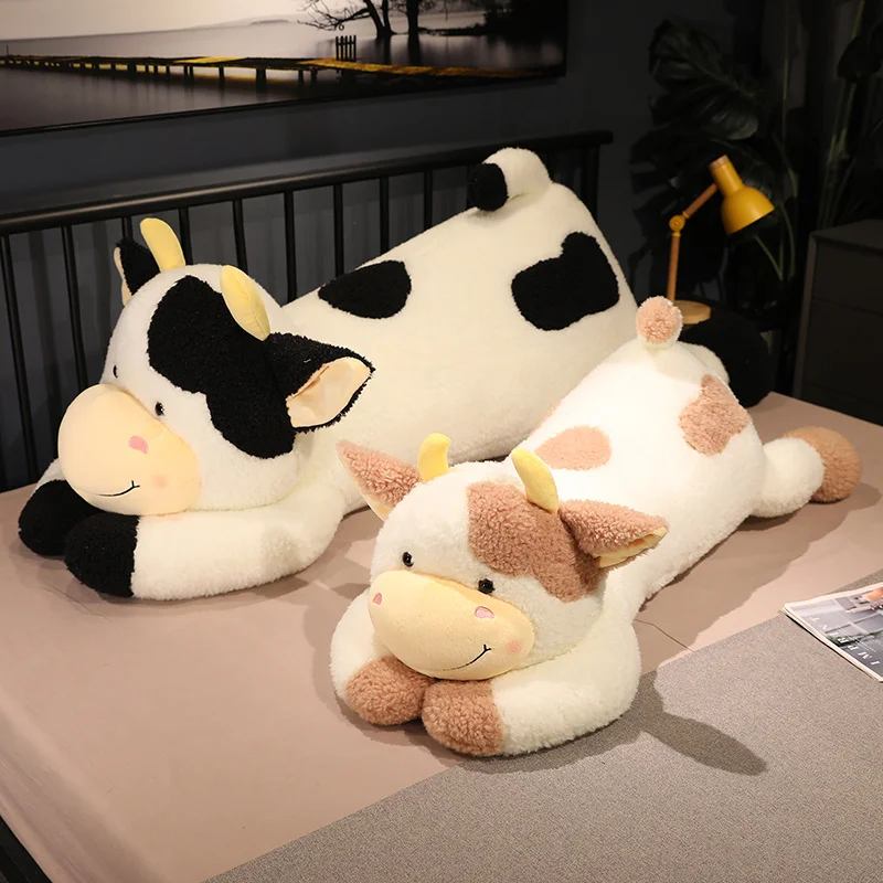 Peluche de vaca lechera gigante para dormir y abrazar niños - imagen 3