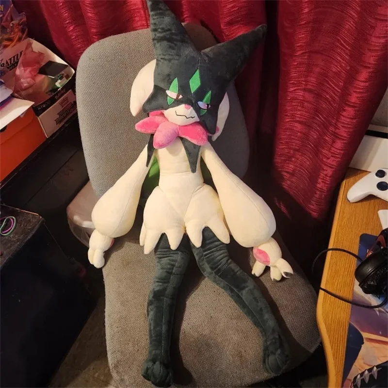 Peluche gigante Pokémon Meowscarada suave para niños - imagen 2