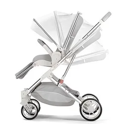 Carrito bebé plegable ligero para recién nacidos con asiento reclinable