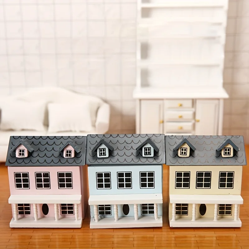 Muebles para casa de muñecas – Set mini pastel - imagen 5