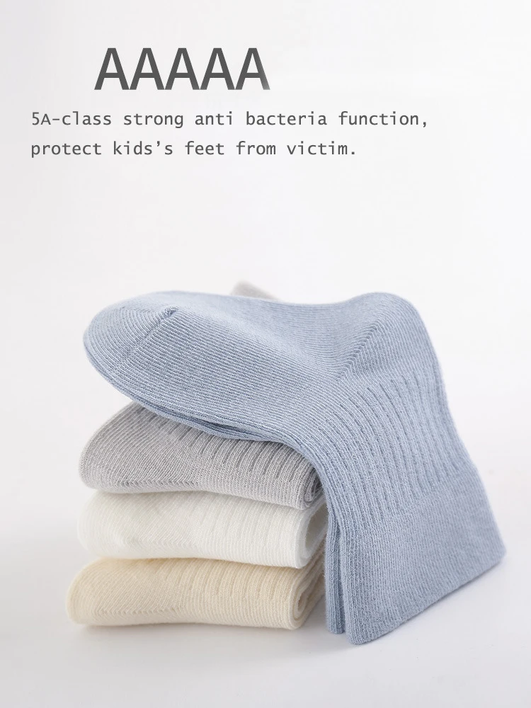 Calcetines de tubo sin hueso de algodón elástico para niños y niñas - imagen 5
