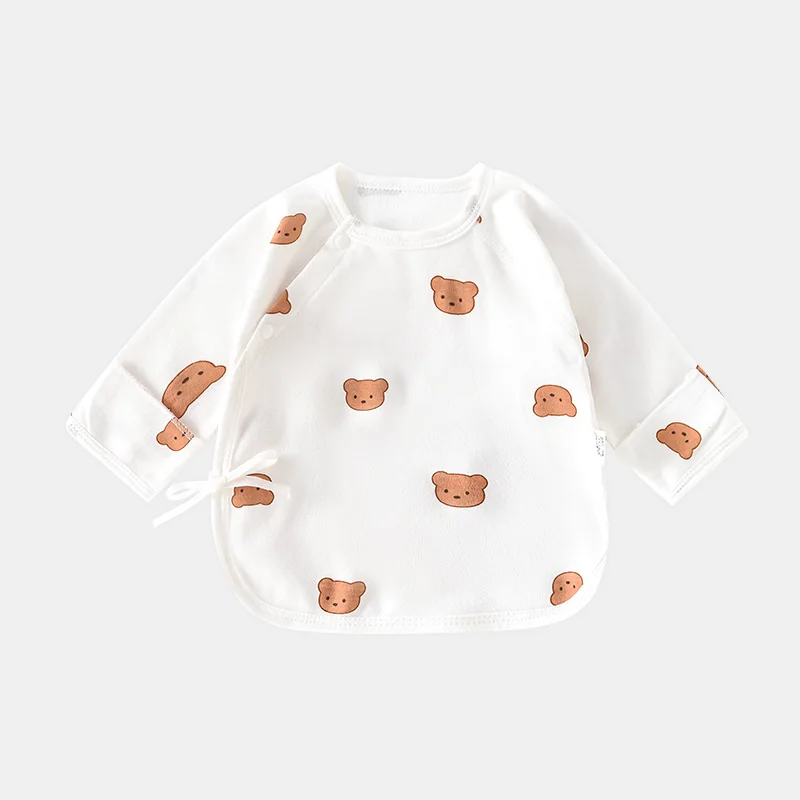 Conjunto verano recién nacido Somenie con capucha de algodón osito - imagen 5