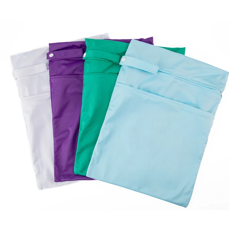 Bolsa portabebés impermeable con doble bolsillo – Reusable para viajes - imagen 2