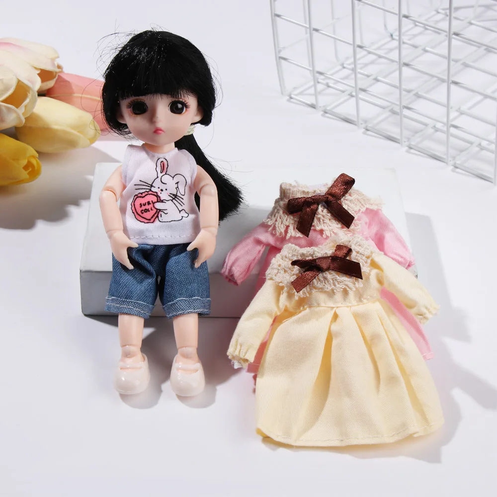 Conjunto ropa muñeca BJD 1/8 – Vestido princesa y accesorios - imagen 4