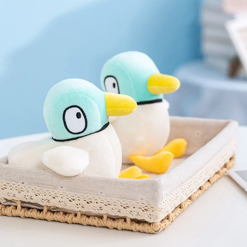 Sarah y Canard cojín infantil tierno con patito y conejito para habitación