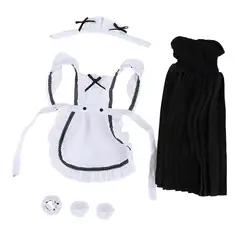 Vestido de sirvienta para muñeca estilo cosplay – Ropa BJD