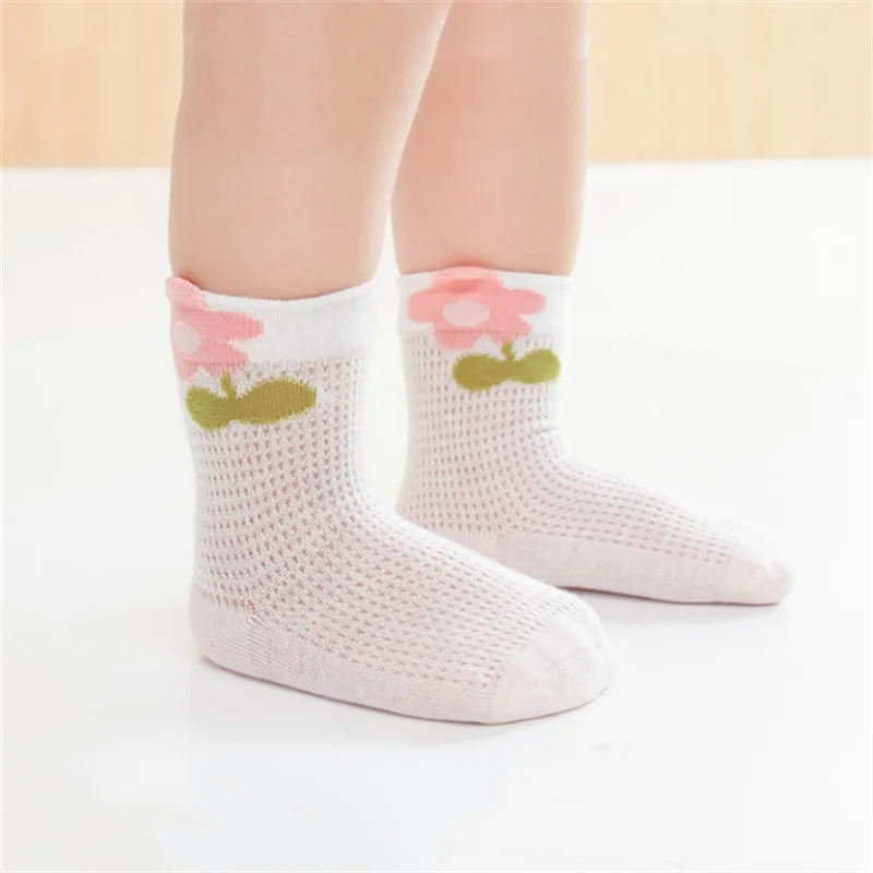 Calcetines finos de verano en algodón para bebé y niños - imagen 3