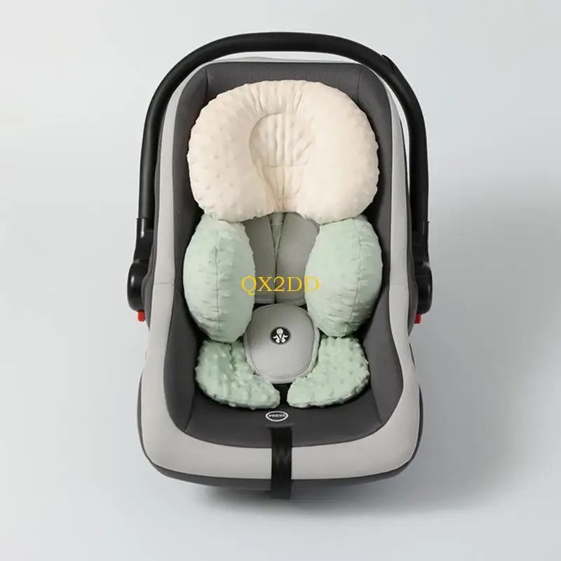 Cojín asiento coche bebé QX2D con soporte para cabeza y cuerpo - imagen 4