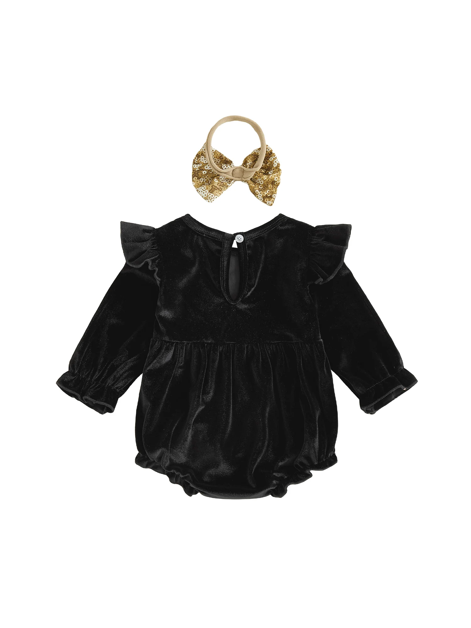 Conjunto con estilo festivo para bebé niña