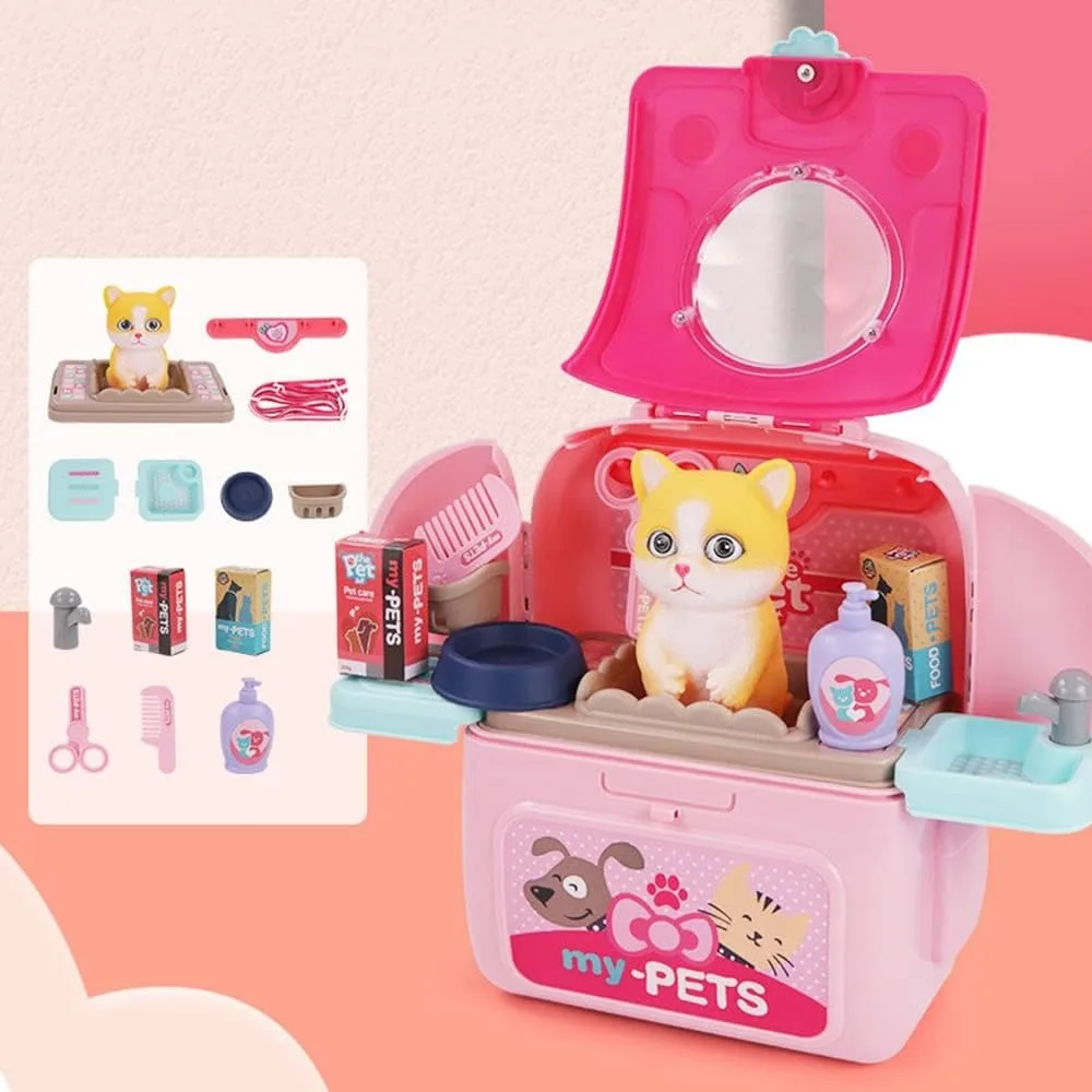 Maleta veterinaria para gatos: kit de juego cuidado infantil - imagen 4