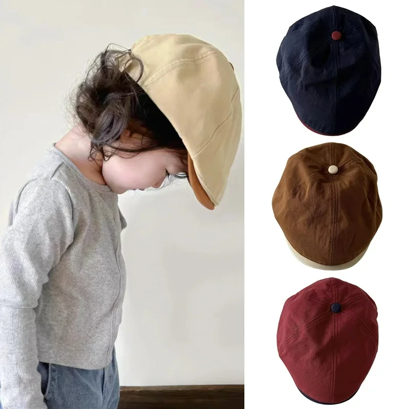 Boina infantil de lana – Estilo vintage cálido para niño - imagen 4