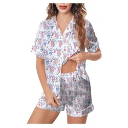 Pijama de verano estampado mono para niños – Conjunto