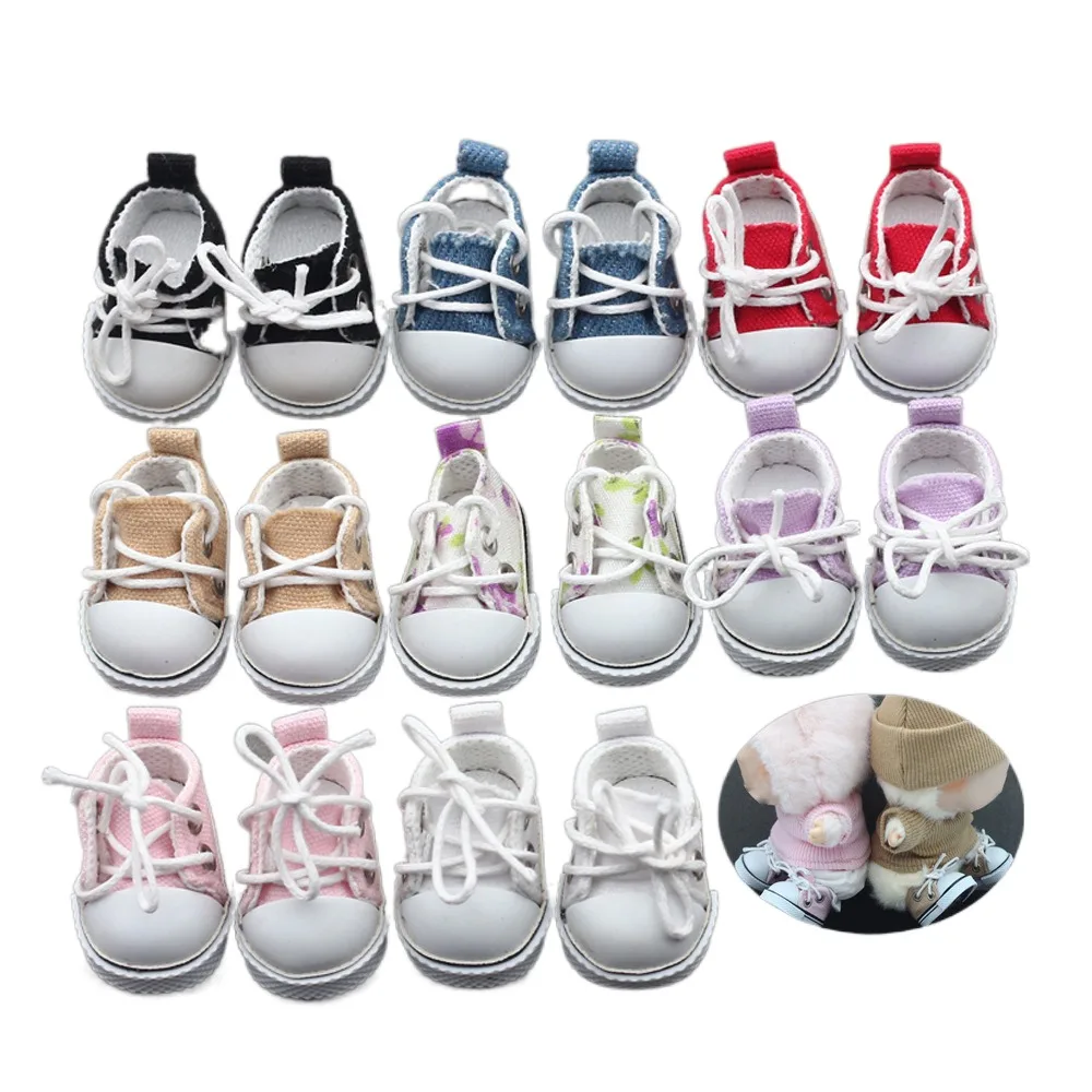 Zapatitos de lona con dibujos animados para bebé - imagen 3