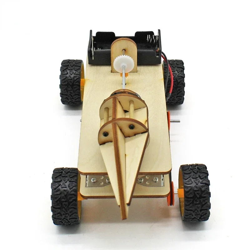 Robot educativo perforación-coche DIY para niños juguete de montaje - imagen 3