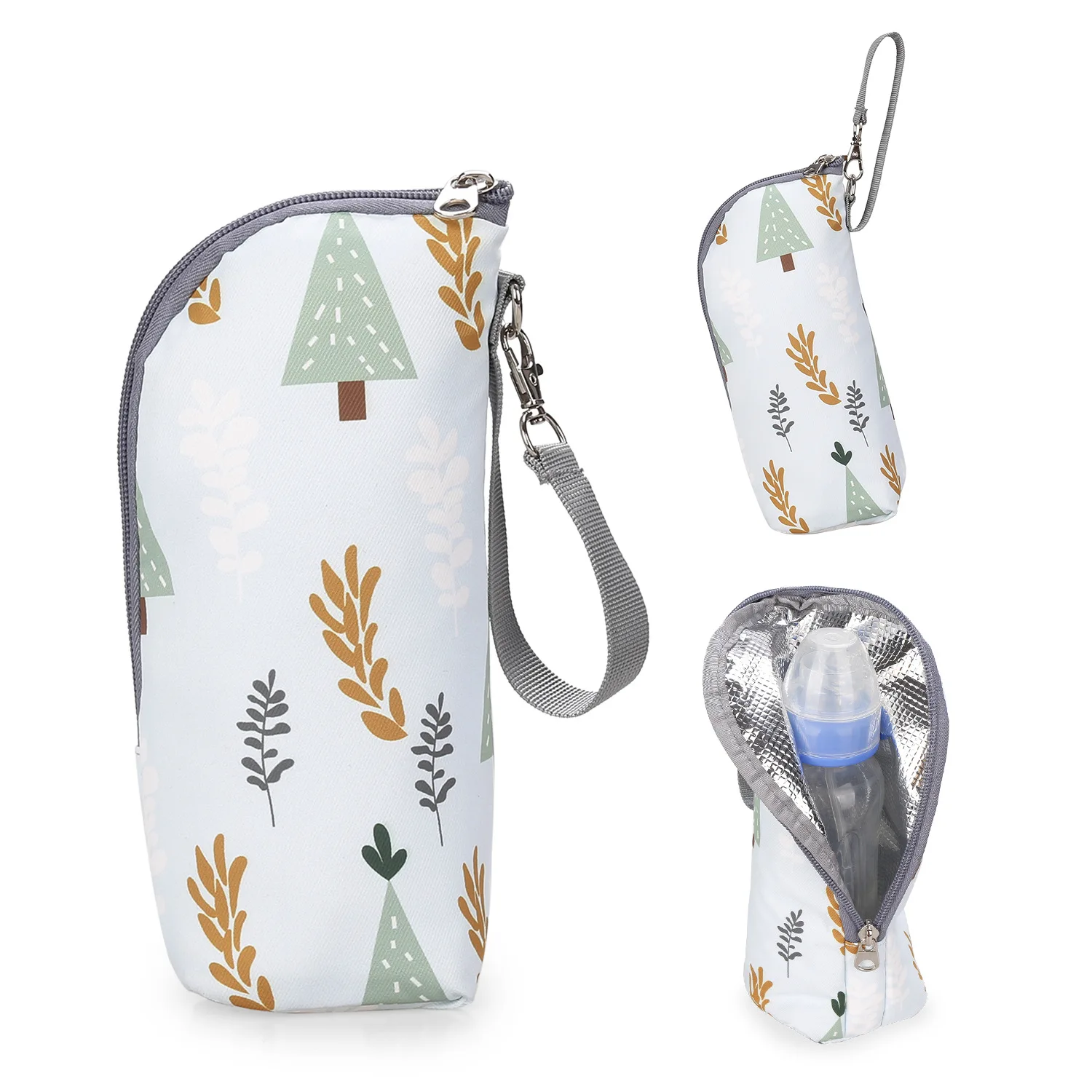 Bolsa isotérmica portabiberones con calentador – Compatible con cochecito - imagen 4