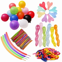 ZYF Espiral de globos con corazón alargado para decoración