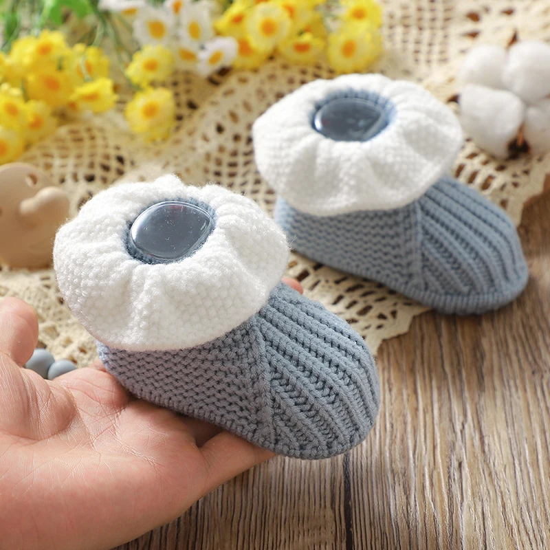 Botines bebé antideslizantes suaves para recién nacido - imagen 2