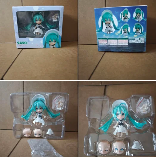 Figura articulada coleccionable Hatsune Miku Symphony gato afortunado - imagen 3