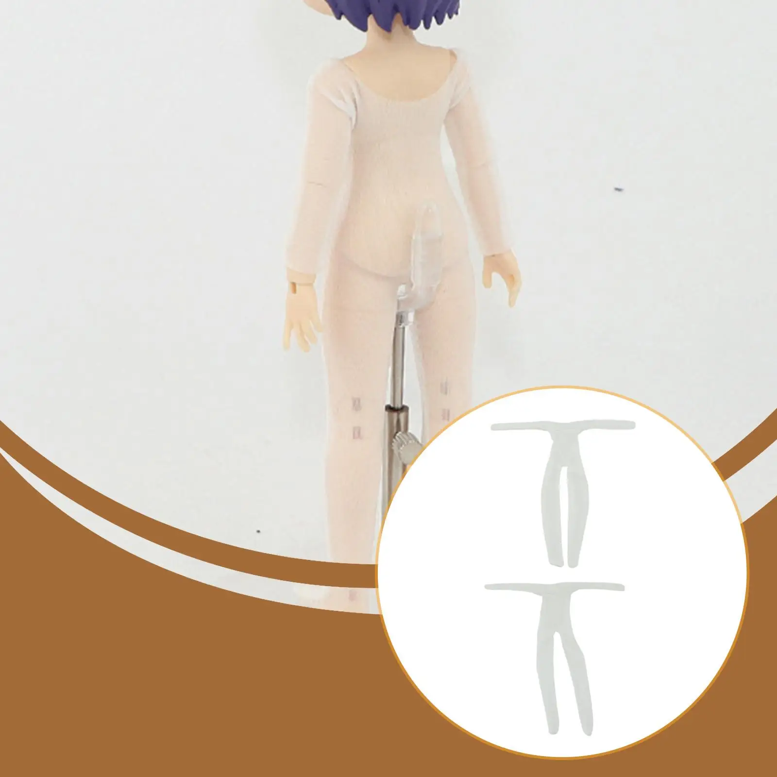 Mono para muñeca BJD de manga larga con leggings duraderos