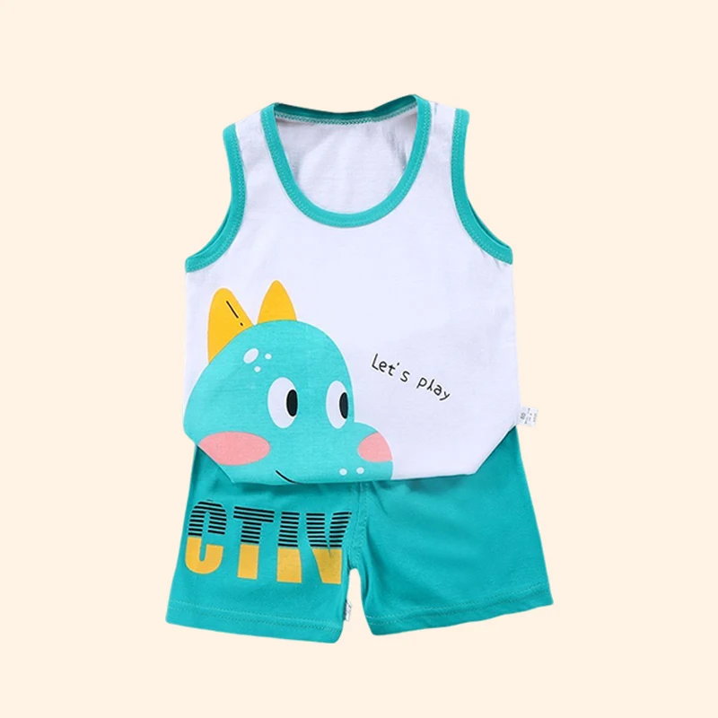 Conjunto niño chaleco y camiseta algodón verano - imagen 4