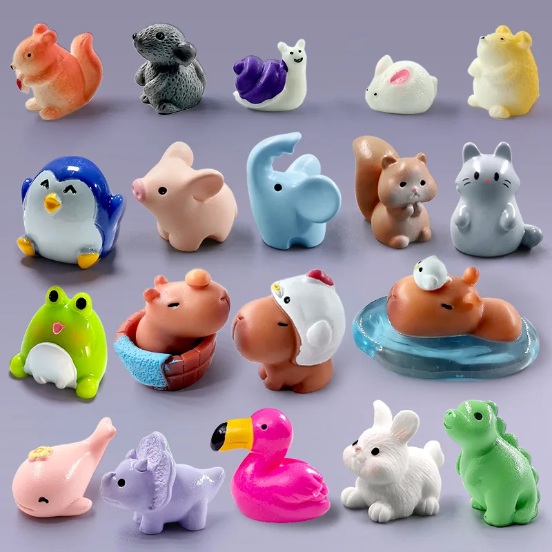 Figuras de jardín para niños – Animales hadas miniaturas - imagen 5