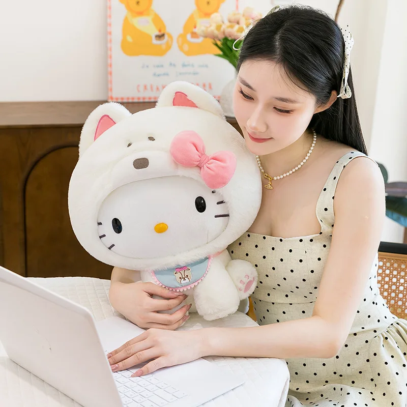 Peluche grande de Hello Kitty Sanrio para almohada infantil - imagen 3