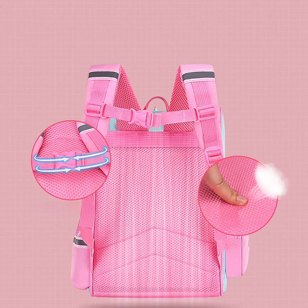 Mochila de unicornio impermeable escolar para primaria y secundaria - imagen 5