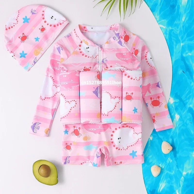 Traje de baño flotante para niño con dibujos animados - imagen 2