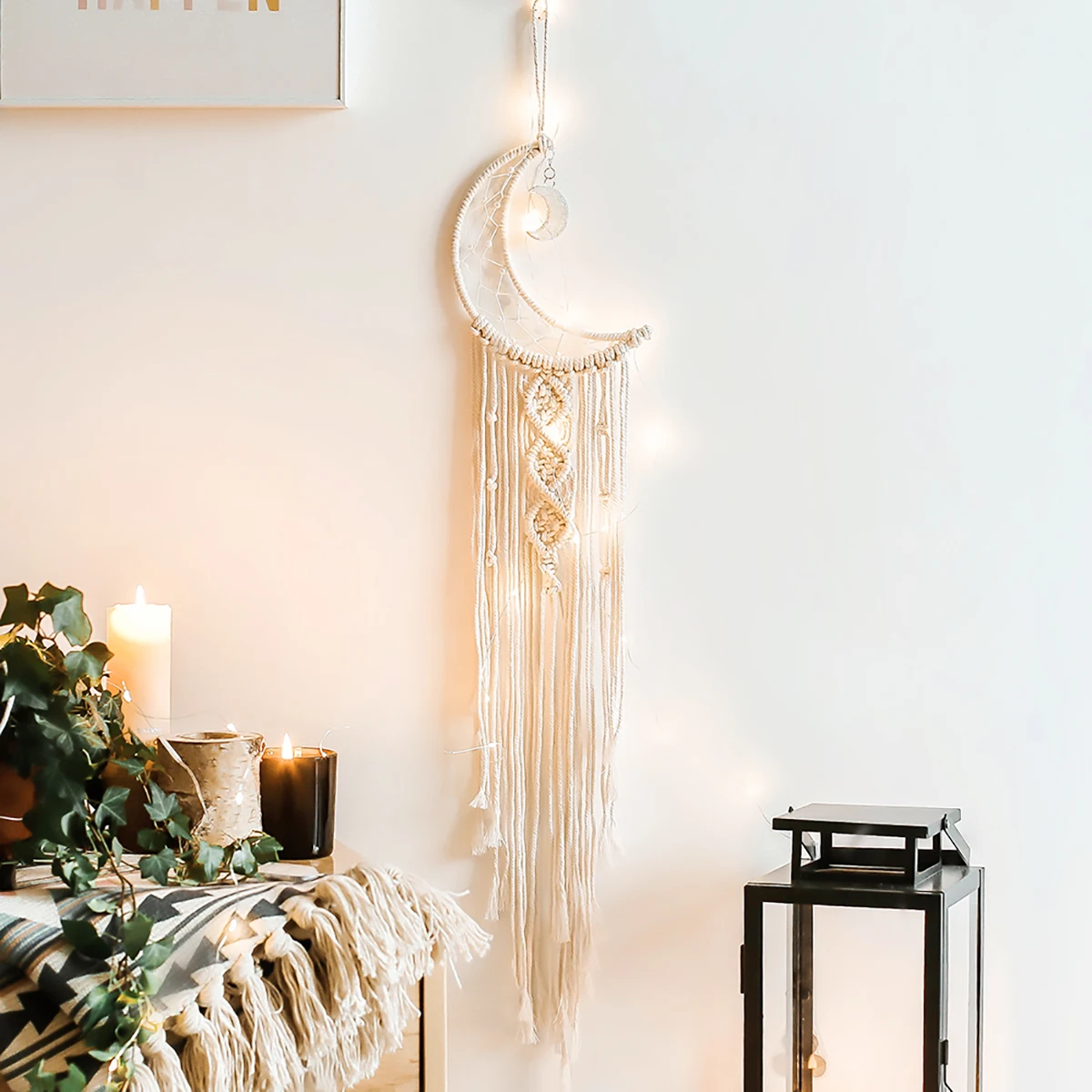 Tapiz de macramé para habitación infantil - Decoración bohemia - imagen 3
