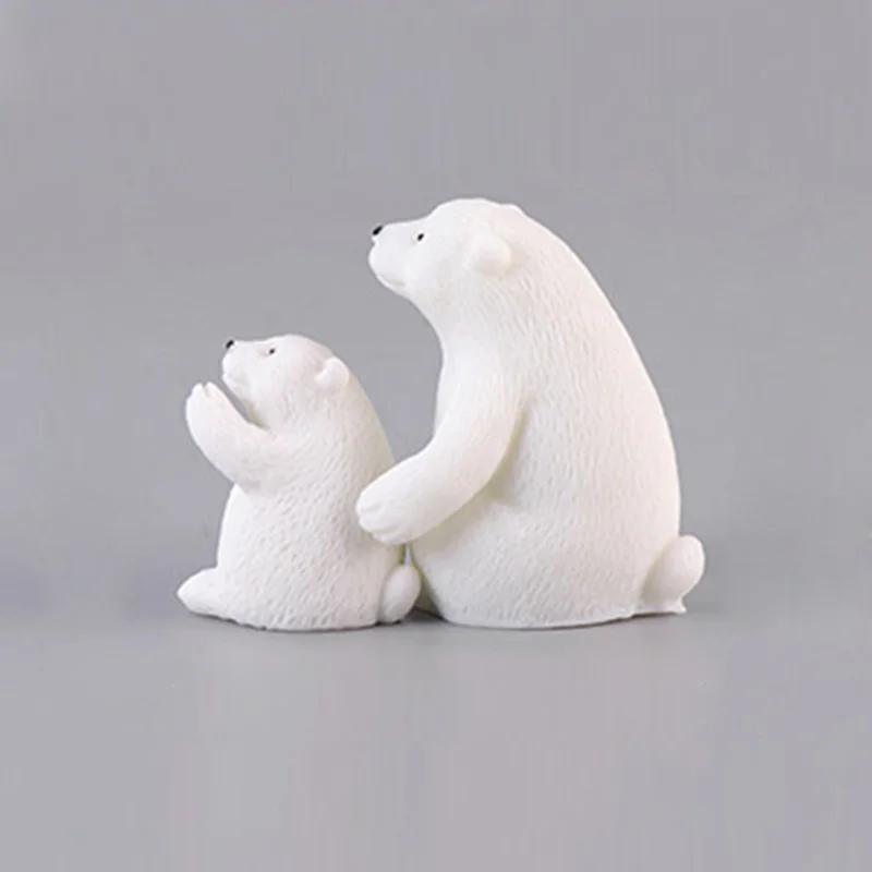 Oso polar decoración escritorio