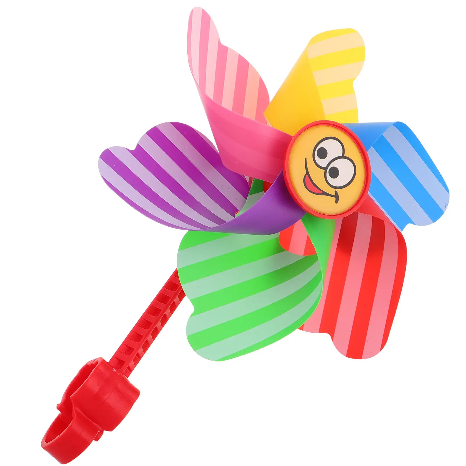 Molinillo de viento desmontable para bici infantil con colores