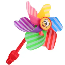 Molinillo de viento desmontable para bici infantil con colores