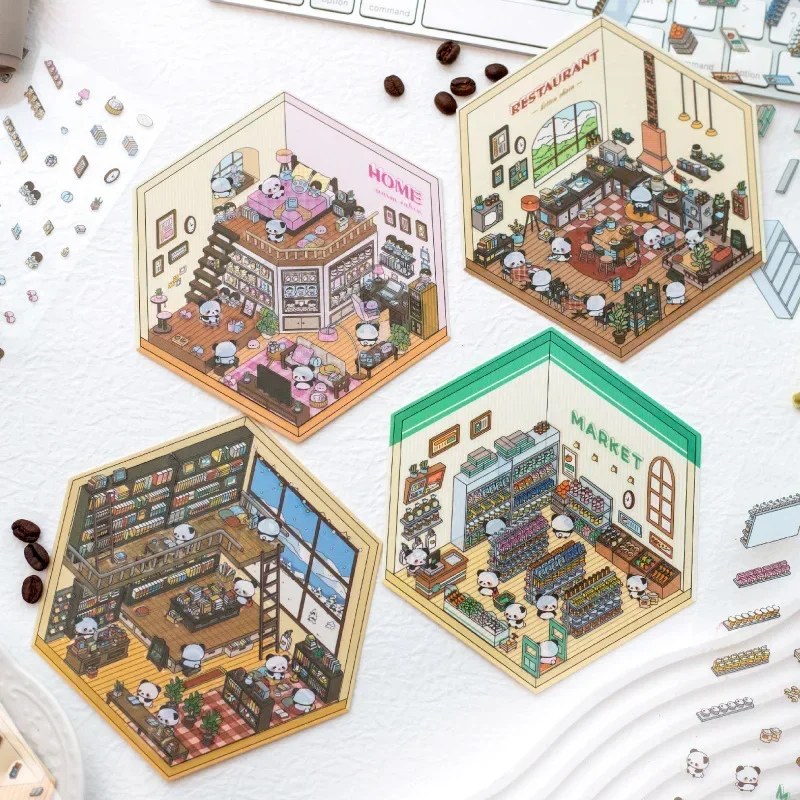 Pegatinas 3D de paisajismo para niños – Regalo Navidad - imagen 2