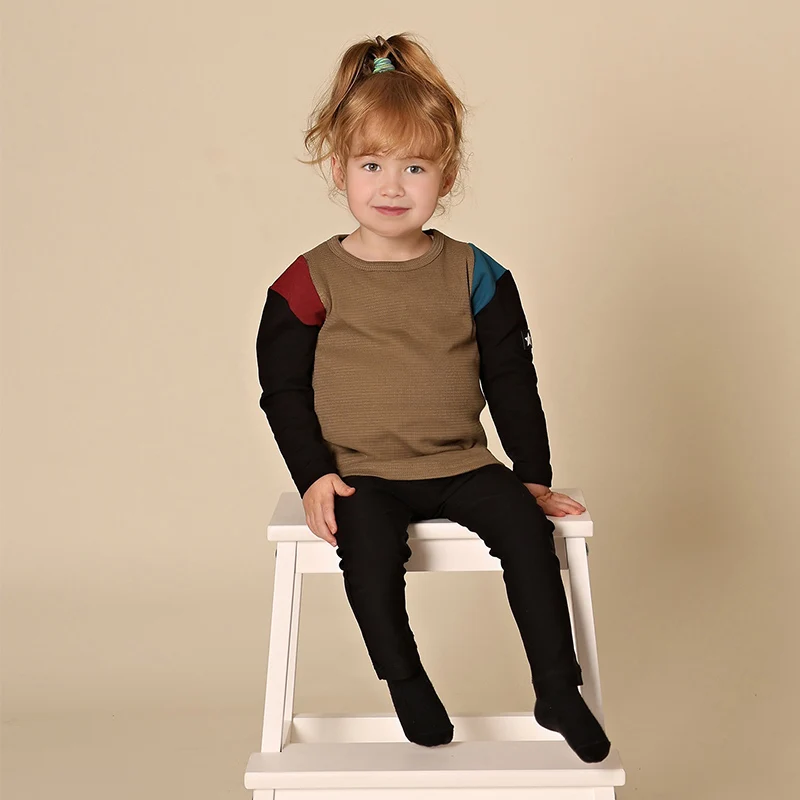 Aa-Kid Camisetas familiares a juego: invierno con gofre y rizo francés - imagen 2
