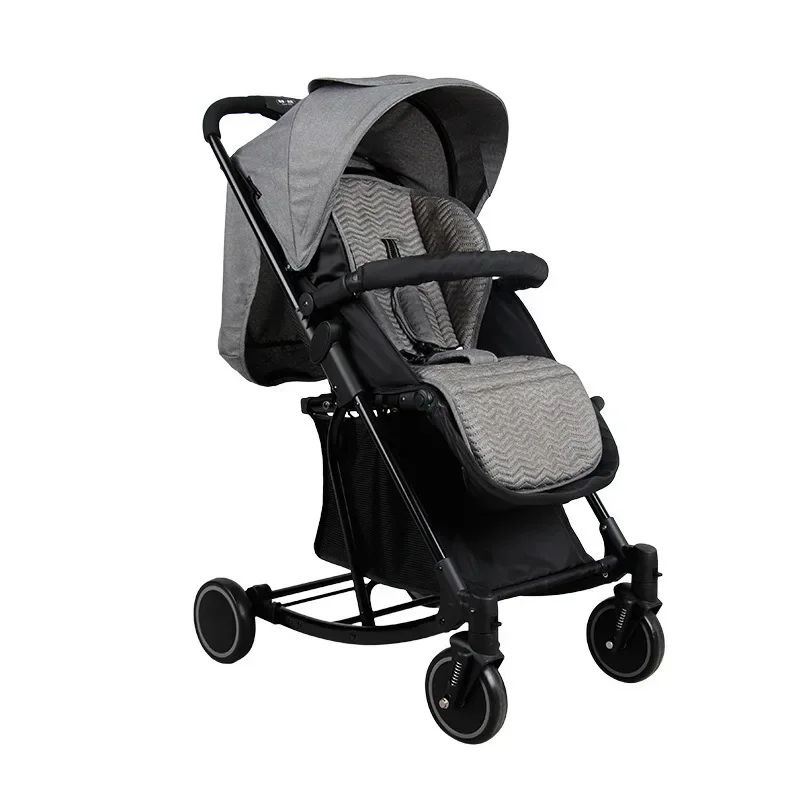 Carrito bebé pliable con absorción de impactos - imagen 5