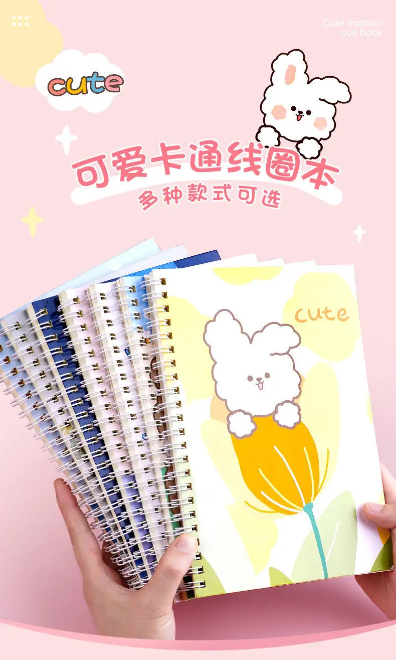 Portada estilo Kawaii y diseño infantil
