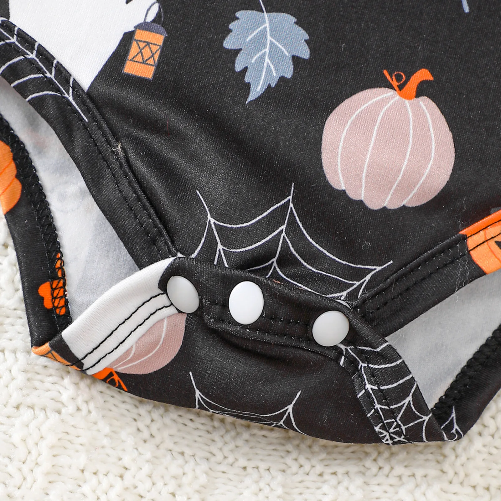 Tregren mameluco de Halloween para bebés con diadema y campana - imagen 2
