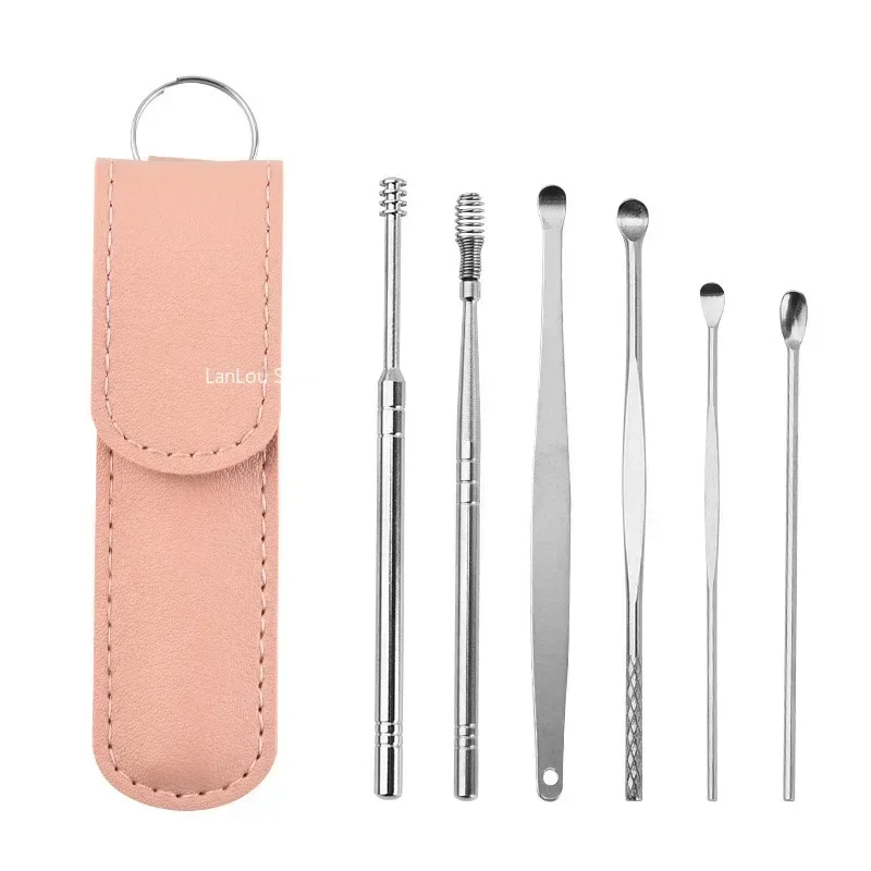 Vvocci extractor de cerumen acero inoxidable con utensilios - imagen 2