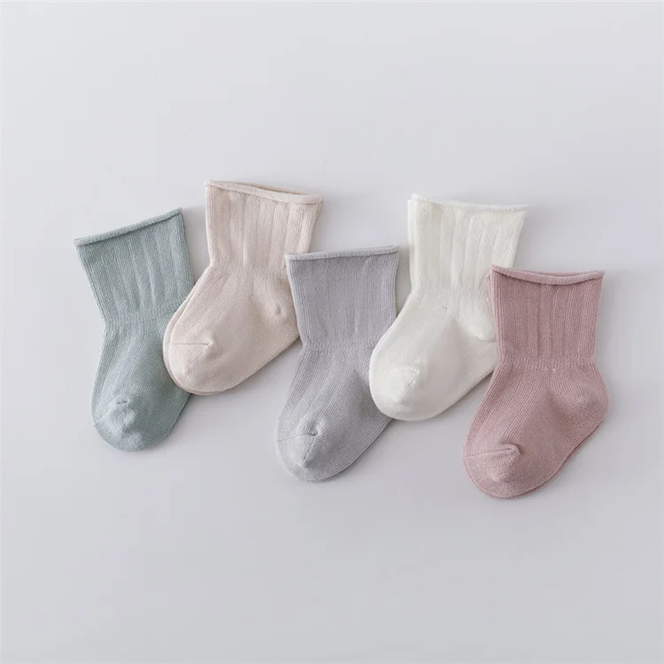 Calcetín estampado infantil colores suaves