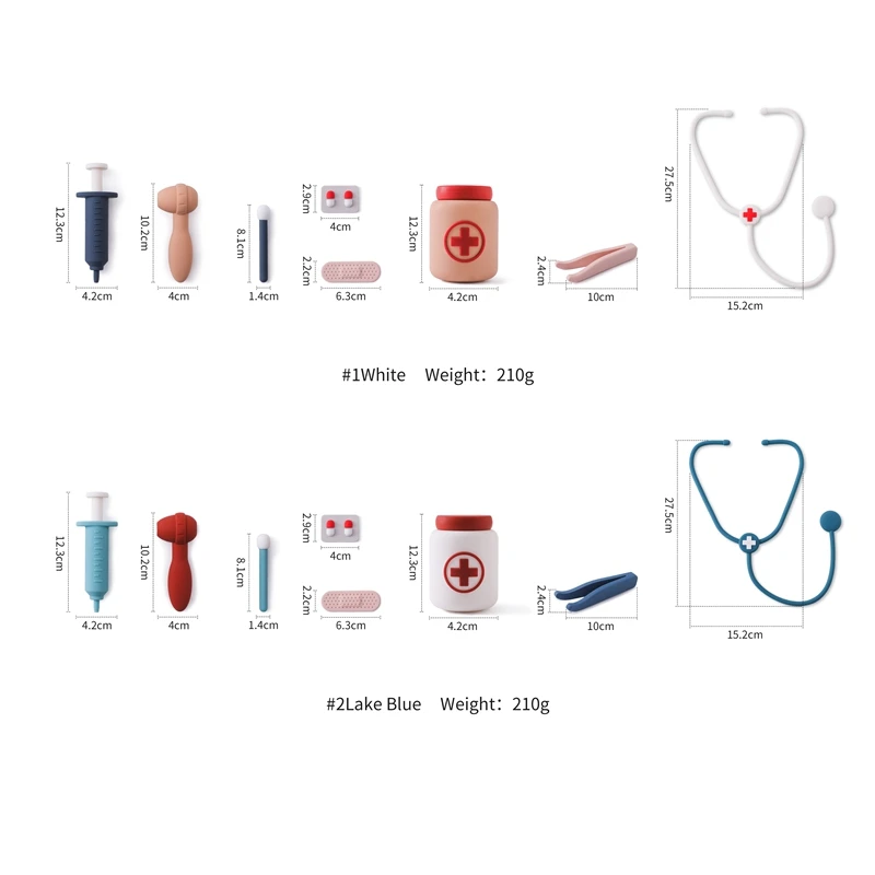 Set completo de juego médico