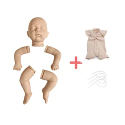 Muñeca reborn sin pintar para terminar a mano con cuerpo de tela