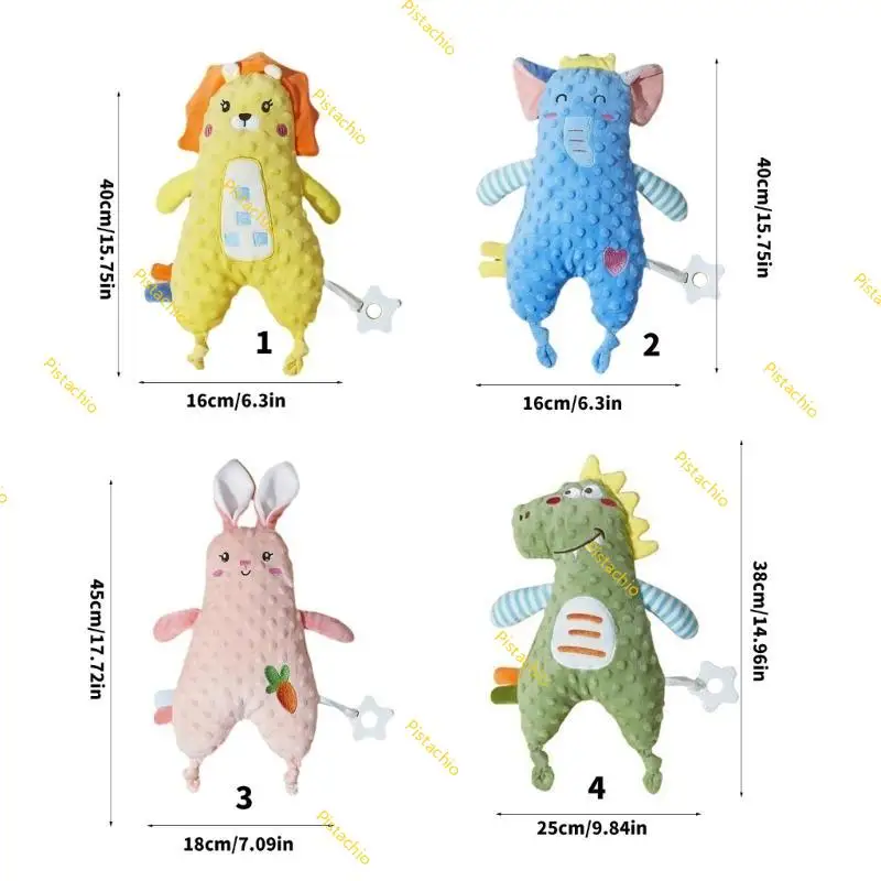 Peluche apaciguable para bebé en color vivo