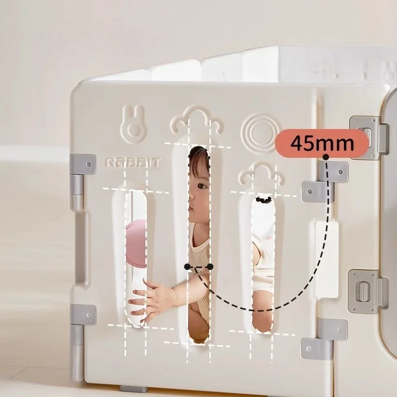 Corralito grande para bebés con centro de actividades seguro en casa - imagen 2