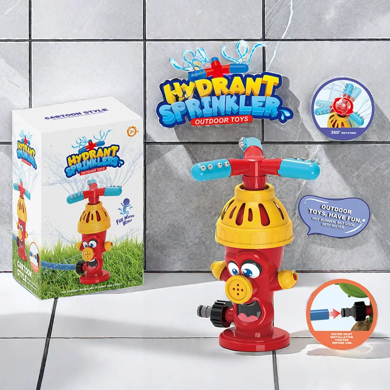 Ducha infantil giratoria para jardín con rociador de agua - imagen 5
