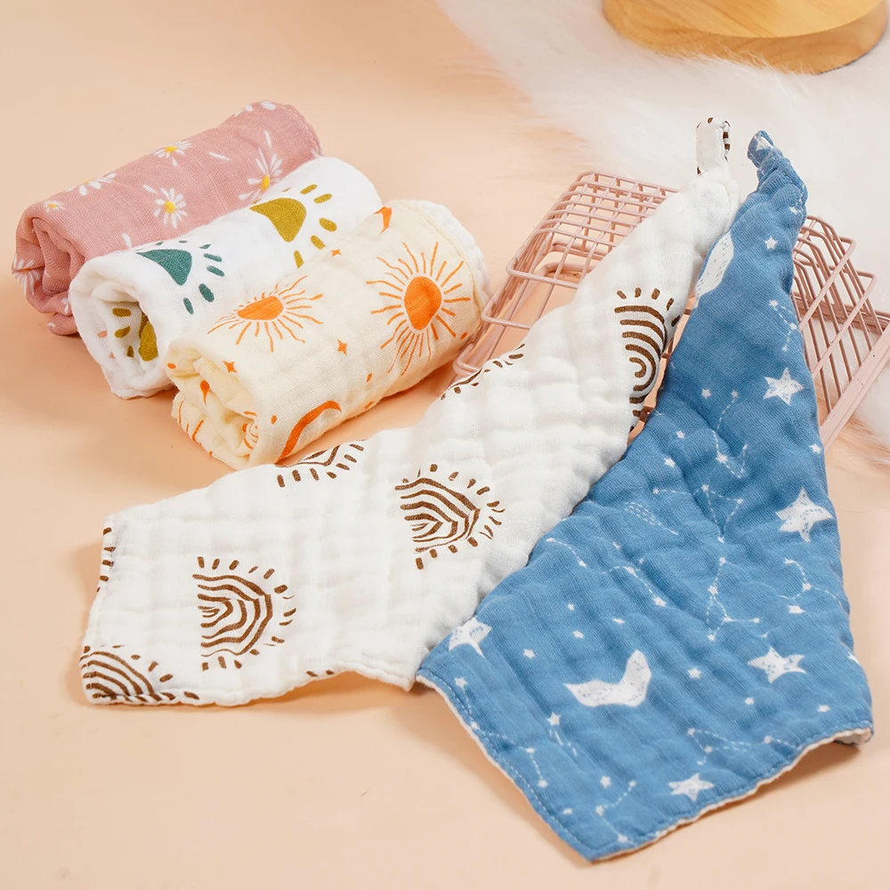 HappyFlute Toallas para bebe de algodon suave y transpirable 5 piezas - imagen 5