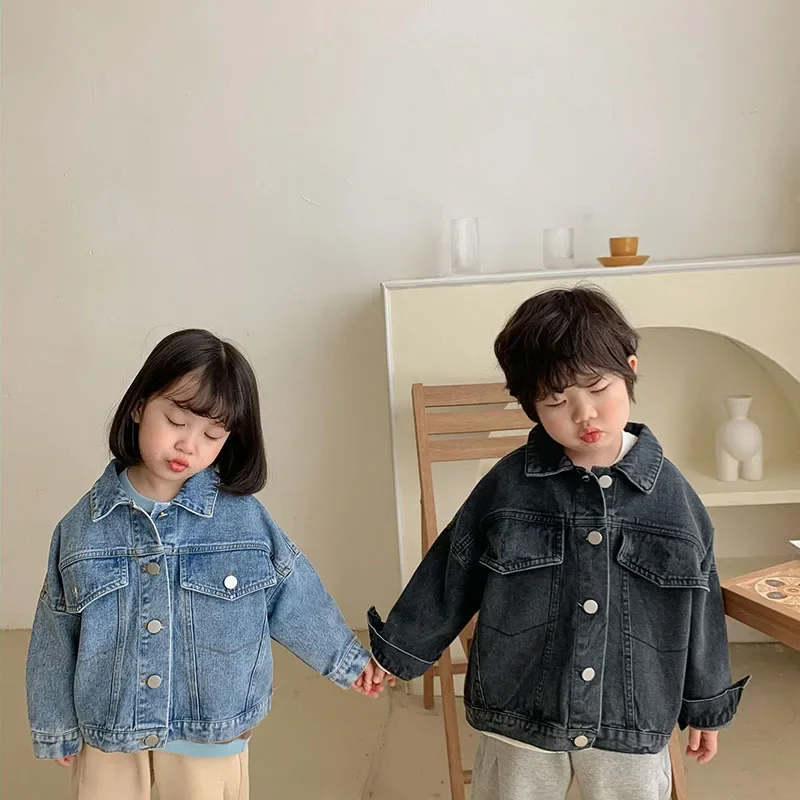 Milangel Chaqueta vaquera clásica para niño - imagen 3