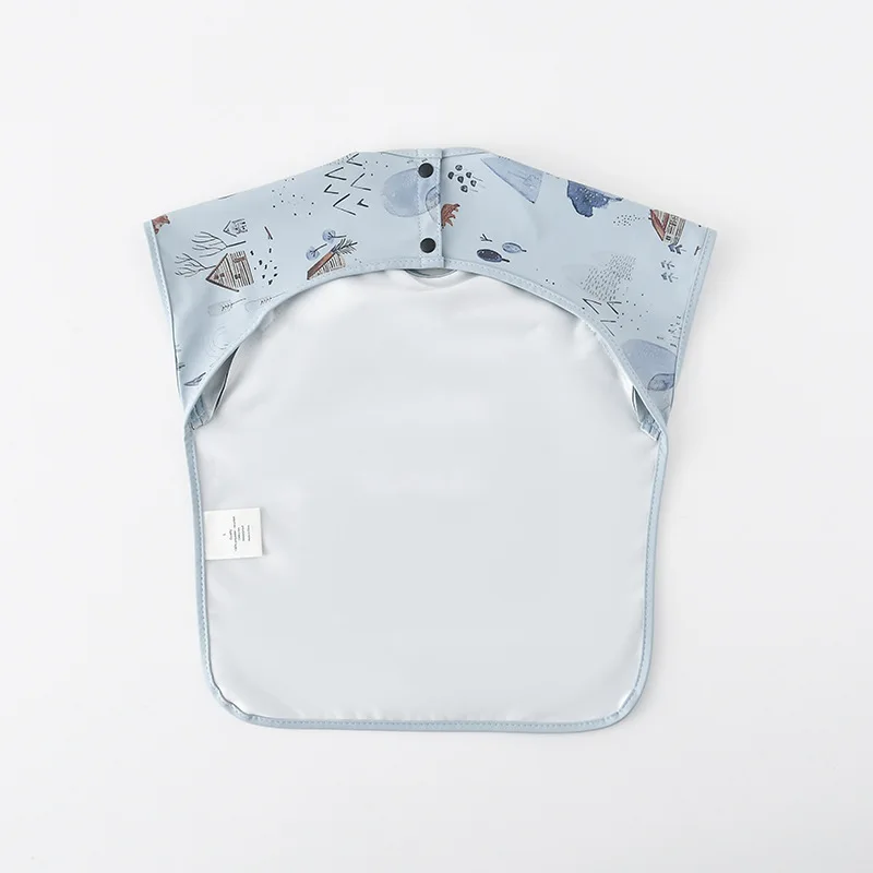 Babero impermeable para recién nacido sin mangas, protector diario - imagen 3